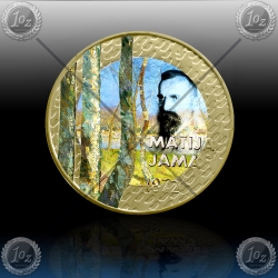 3 EVRO SLOVENIJA 2022 (Slikar Matija Jama) BARVNI